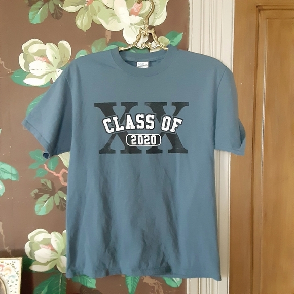 Class of 2020 Cotton T Shirt Size Medium - Picture 1 of 8